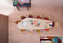 Tavolo ovale Tweed - / 300 x 100 cm - 10 persone di Zanotta