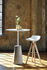 Flow Bar stool - H 78 cm - Oak legs by MDF Italia