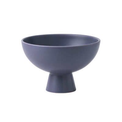 Tableware - Bowls - Strøm Medium Bowl - / Ø 19 cm - Handmade ceramic by raawii - Ash purple - Ceramic