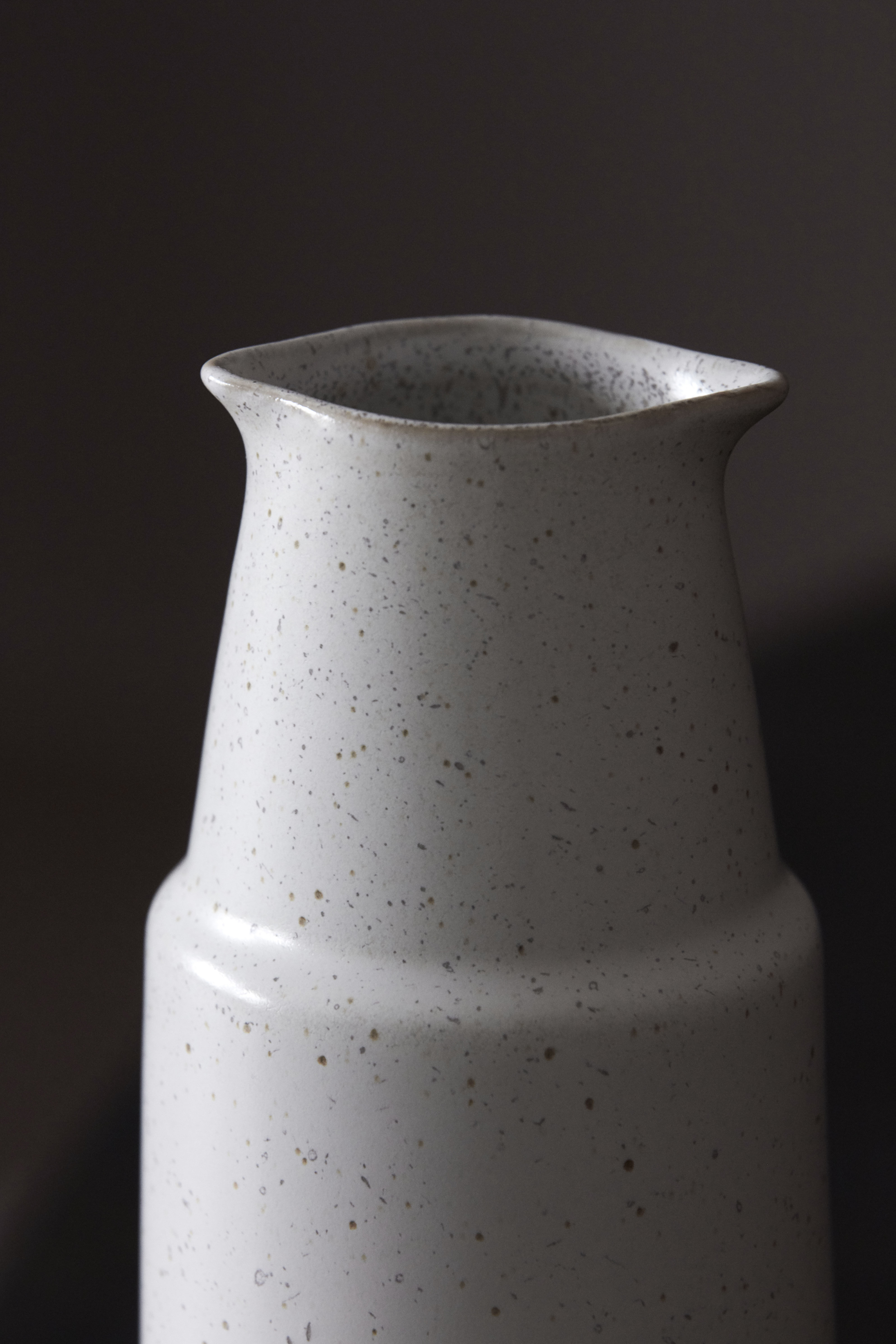 Brocca House Doctor Caraffa Altezza: 15 cm Pitcher in Ceramica con Bella smaltatura Individuale Made 