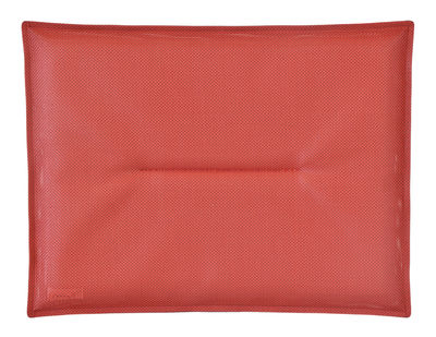 Fermob - Coussin d'assise Bistro en Tissu, Toile - Couleur Rouge - 31.07 x 31.07 x 31.07 cm - Design