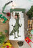 Set biancheria da letto 1 persona Dinosaurus Rex / 140 x 200 cm - Snurk