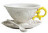 Tasse à thé I-Tea / Set tasse + soucoupe + cuillère - Seletti