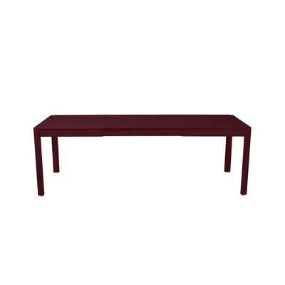 Outdoor - Tavoli  - Tavolo con prolunga Ribambelle - / L 149 a 234 cm - 6 a 10 persone di Fermob - amarena - Alluminio