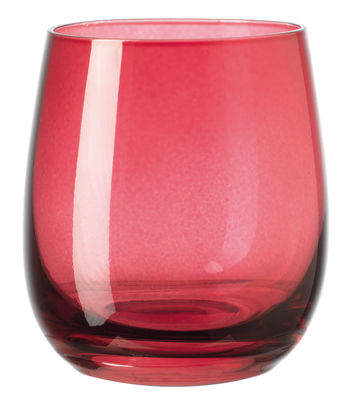 Tableware - Wine Glasses & Glassware - Sora Whisky glass - H 10 cm by Leonardo - Red - Glass
