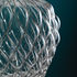 Pinecone Pendant - H 52 cm - Glass & metal mesh by Fontana Arte