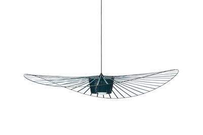 Illuminazione - Lampadari - Sospensione Vertigo - small Ø 140 cm di Petite Friture - Verde - Fibra di vetro, Poliuretano