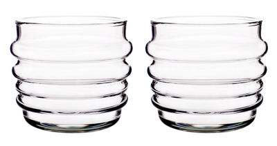 Tisch und Küche - Gläser - Sukat Makkaralla Glas / 2er-Set - Marimekko - Sukat Makkaralla - Transparent - mundgeblasenes Glas