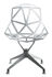 Chair One 4Star Swivel armchair - Metal by Magis