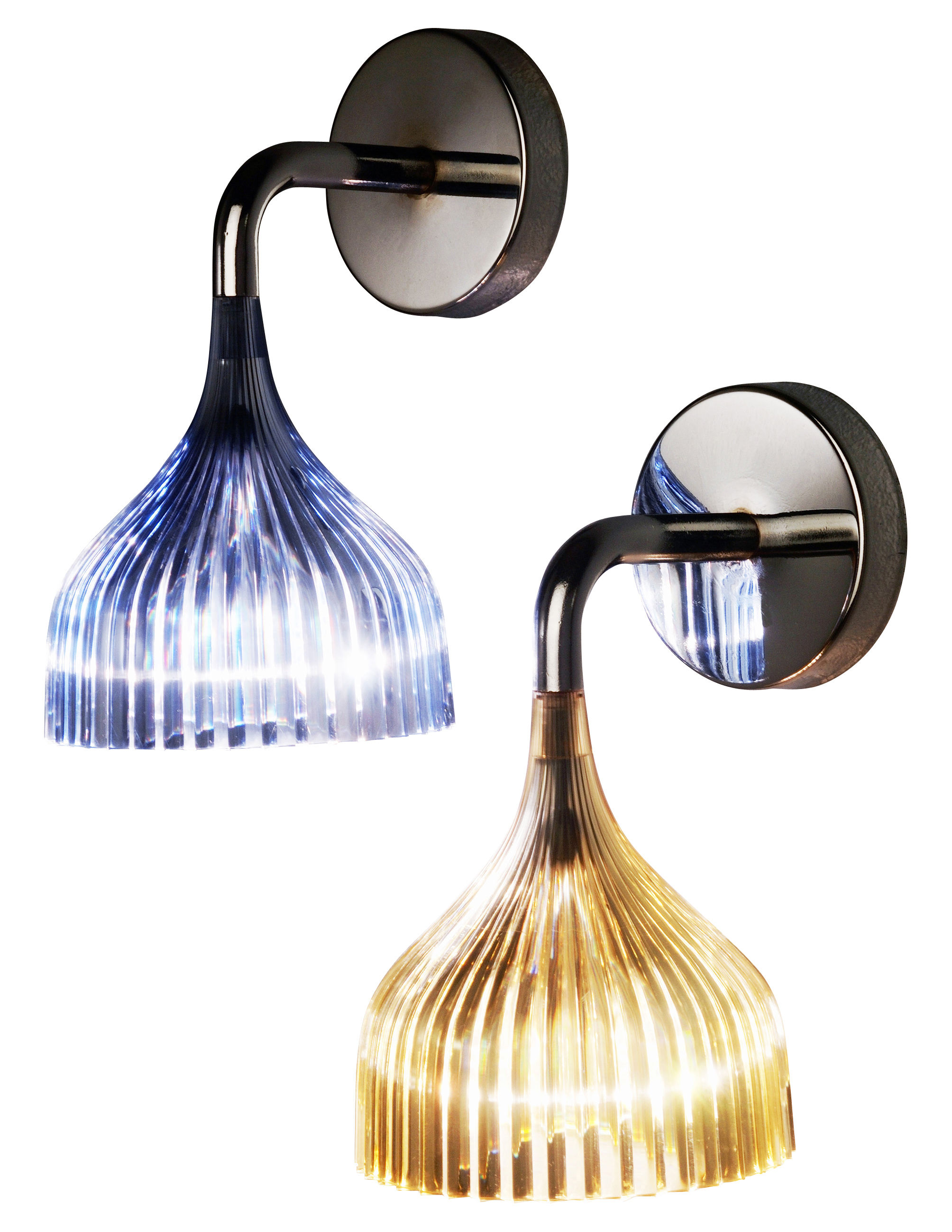 Kartell E' Wall light Yellow Made In Design UK