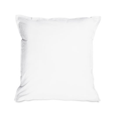 Déco - Textile - Taie d'oreiller 65 x 65 cm / Percale lavée - Au Printemps Paris - 65 x 65 cm / Blanc - Percale de coton lavée