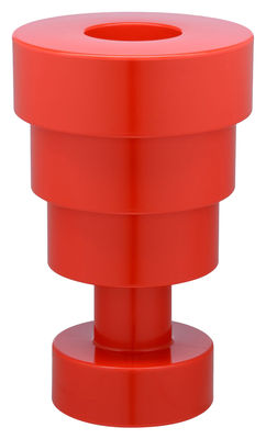 Decoration - Vases - Calice Vase - H 48 x Ø 30 cm - By Ettore Sottsass by Kartell - Red - Thermoplastic
