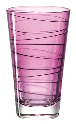 Leonardo - Verre long drink Vario en Verre - Couleur Violet - 26.21 x 26.21 x 12.6 cm - Made In Desi