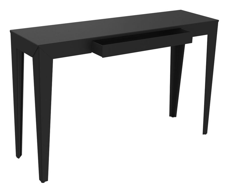 Furniture - Console Tables - Zef Console metal black - Matière Grise - Black - Steel