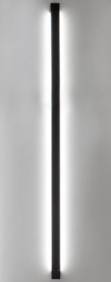 Lighting - Wall Lights - Pivot LED Wall light - L 162 cm by Fabbian - Anthracite - Painted aluminium