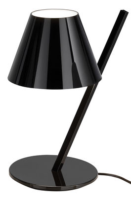Illuminazione - Lampade da tavolo - Lampada da tavolo La Petite / H 37 cm - Artemide - Nero - Alluminio, PVC