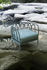Les Arcs Padded armchair - / Aluminium - Cushion included by Unopiu