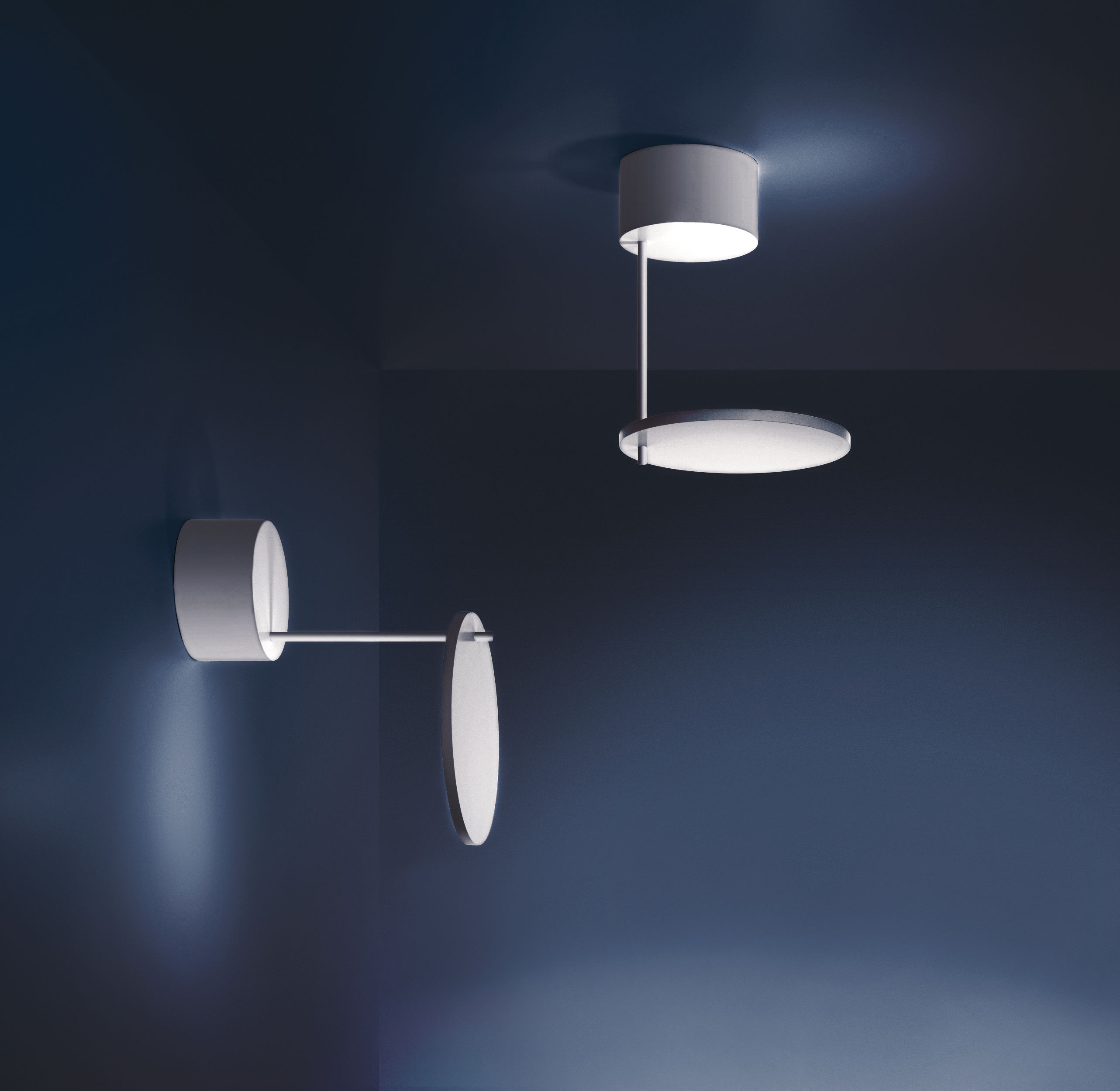 Applique Orbiter LED Artemide Blanc Made In Design