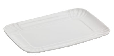 Tavola - Vassoi e piatti da portata - Piano/vassoio Estetico Quotidiano - / Medium - 18 x 27 cm di Seletti - Medium / 18 x 27 cm - Porcellana