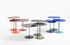 Thierry End tables - / 33 x 50 x H 50 cm - Glass by Kartell