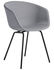 About a chair AAC27 Gepolsterter Sessel / Sitzschale vollständig mit Stoff bezogen & Stuhlbeine Metall - Hay