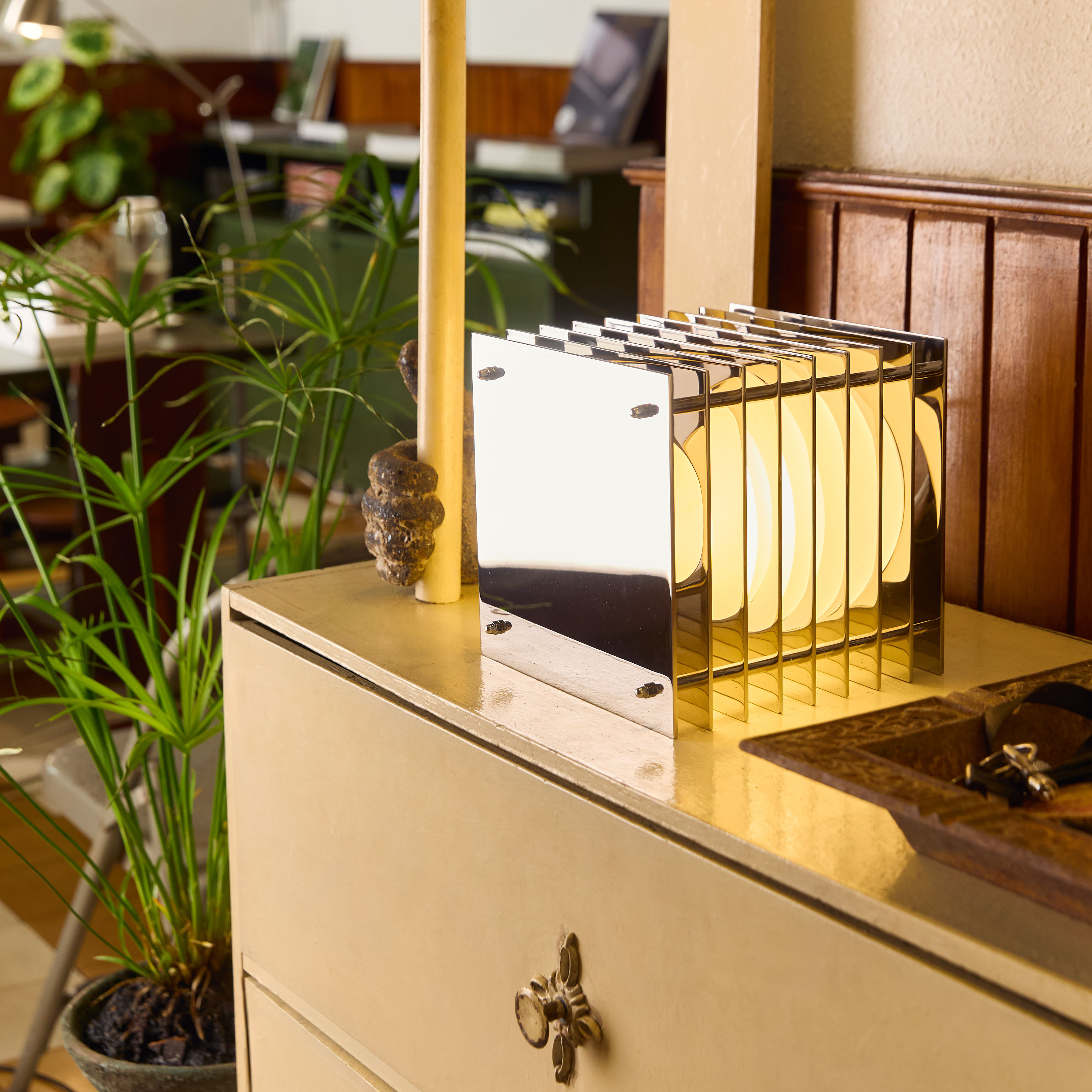 Lampe de table Lop Small Square Bang - deco automne