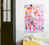 Poster da colorare Lily - / 100 x 70 cm di OMY Design & Play