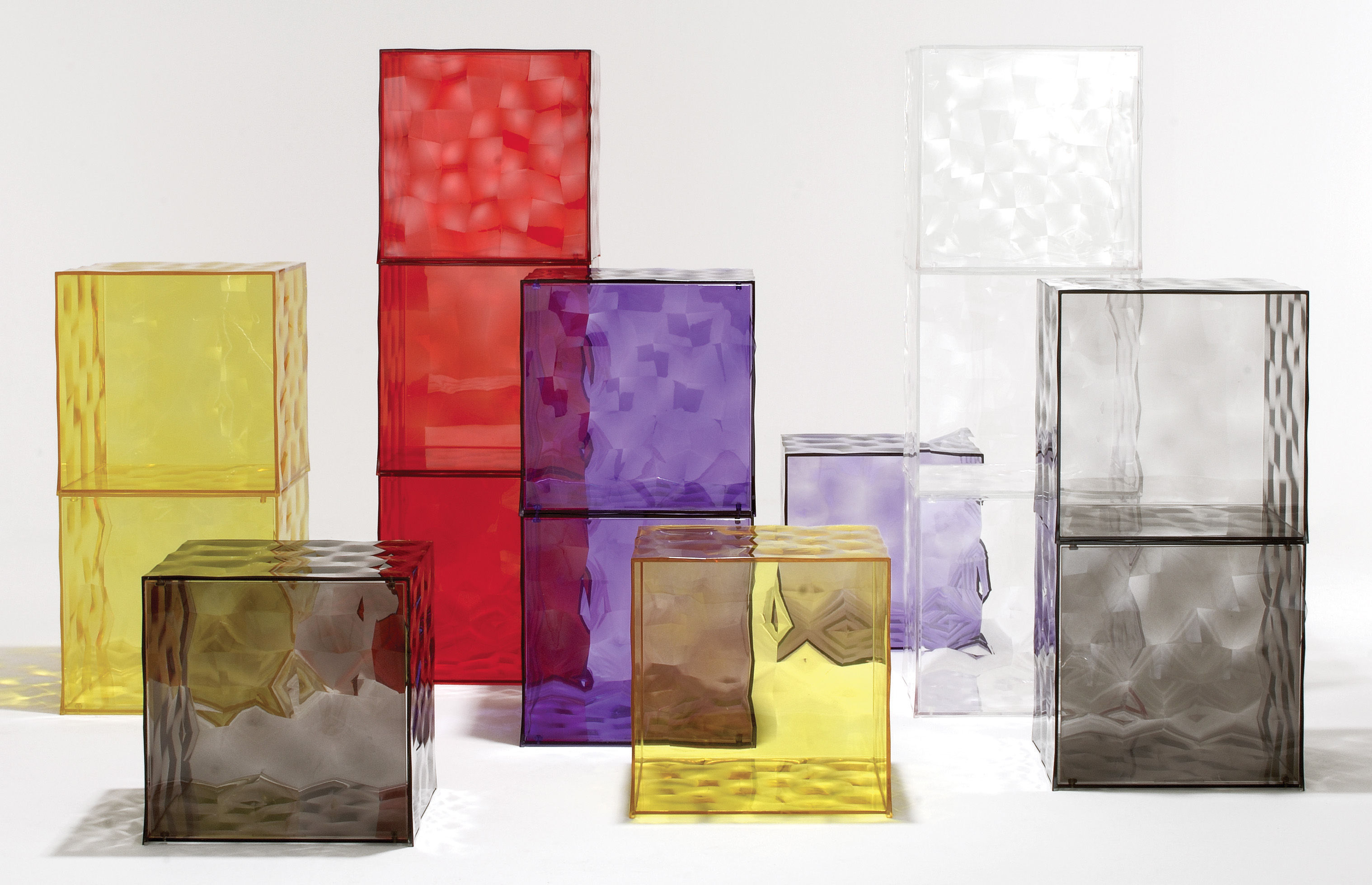 Kartell Optic Storage - crystal | Made In Design UK
