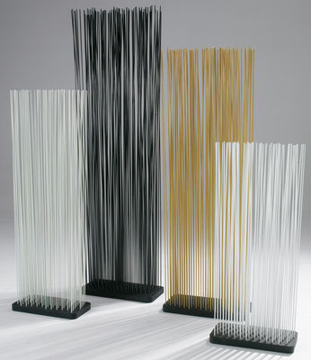 Paravent Sticks / L 60 x H 180 cm - Intérieur & extérieur - Extremis noir en matière plastique