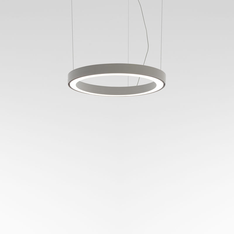 Leuchten - Pendelleuchten - Pendelleuchte Ripple LED plastikmaterial weiß / Ø 50 cm - Artemide - Weiß - Plastik