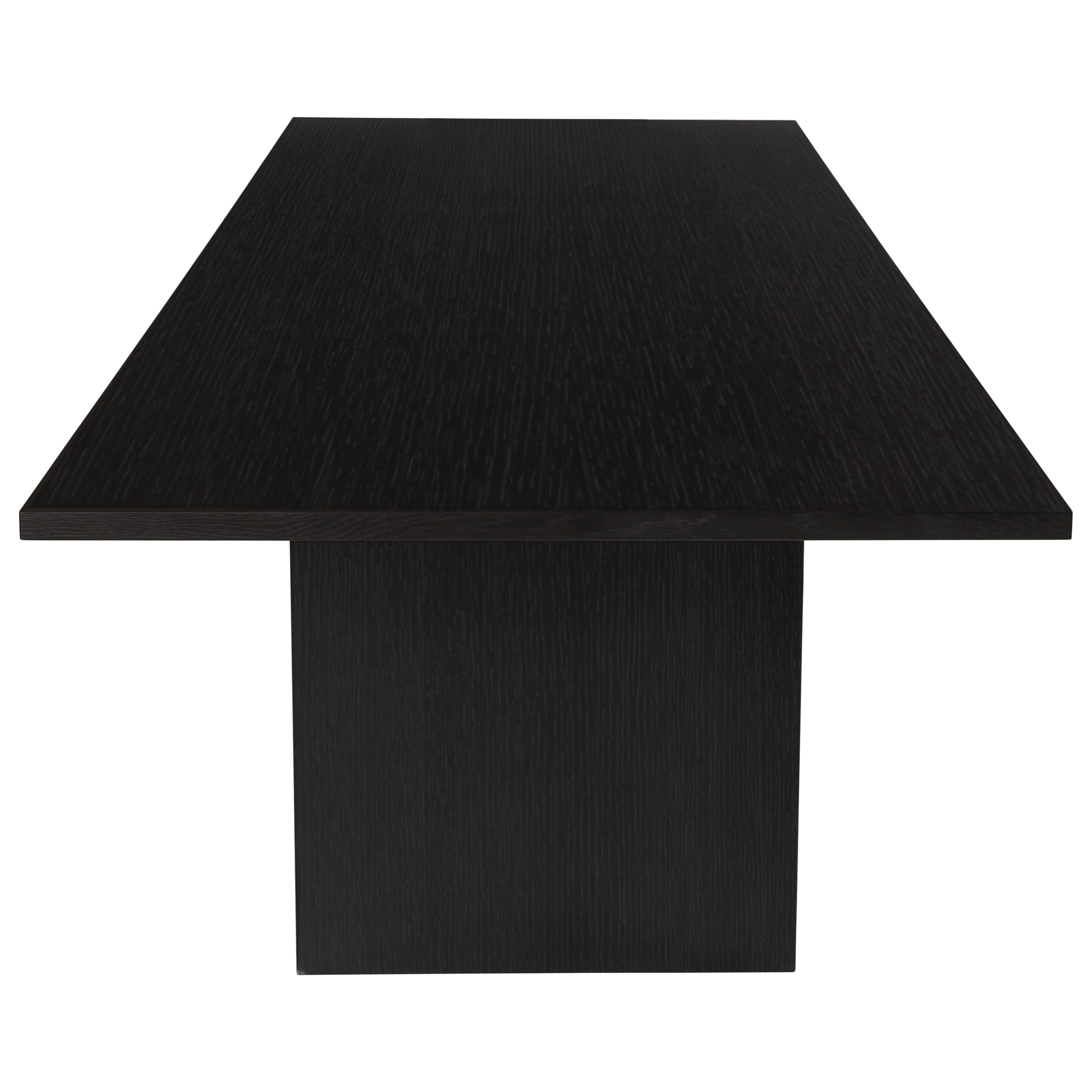 GUBI tavolo ellittico DINING TABLE (Frassino nero - Legno