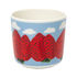 Mansikkavuoret Coffee cup - / Without handle - Set of 2 by Marimekko