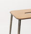 Adam Cuir High stool - / H 76 cm by Frama 