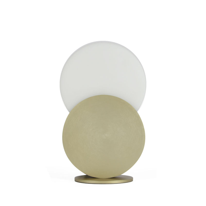 Lighting - Table Lamps - Duo LED Table lamp gold metal - ENOstudio - Gold - Acrylic, Anodized aluminium