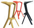 Miura Bar stool - H 78 cm - Plastic by Plank