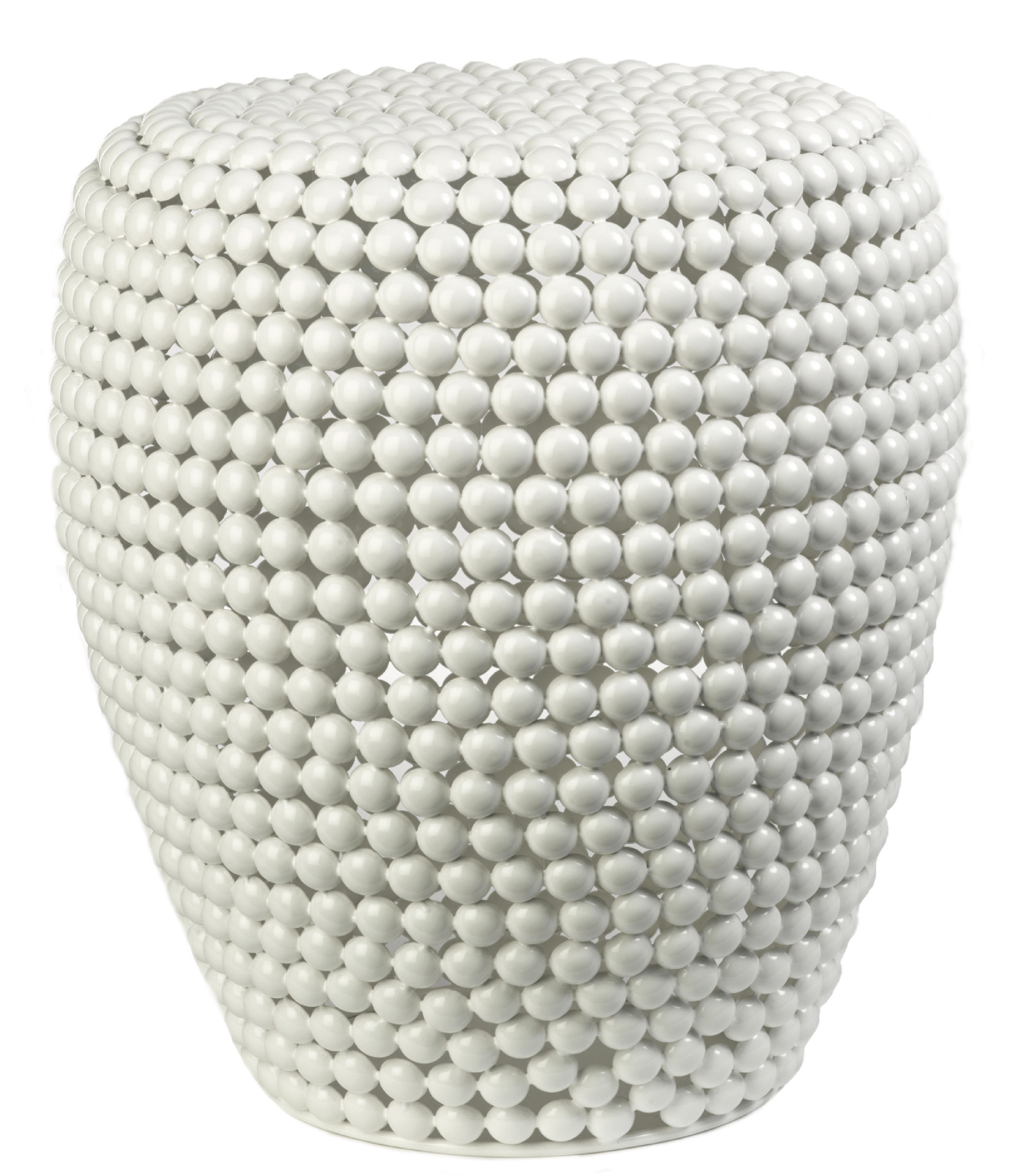 Pols Potten Dot Stool - White | Made In Design UK