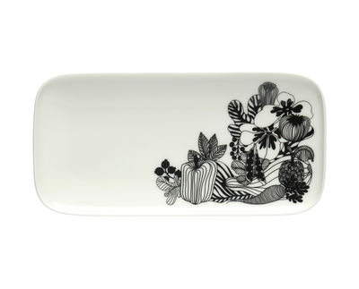 Marimekko - Assiette Assiettes en Céramique, Grès - Couleur Blanc - 12.16 x 12.16 x 12.16 cm - Desig