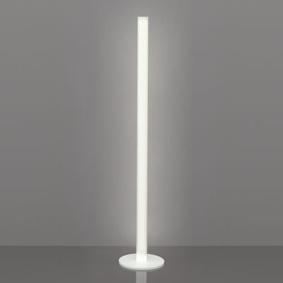Lampadaire Flux / H 154 cm - Slide blanc en matière plastique