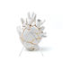 Vaso Love in Bloom Kintsugi - / Cuore umano in porcellana e oro 24K - H 25 cm di Seletti