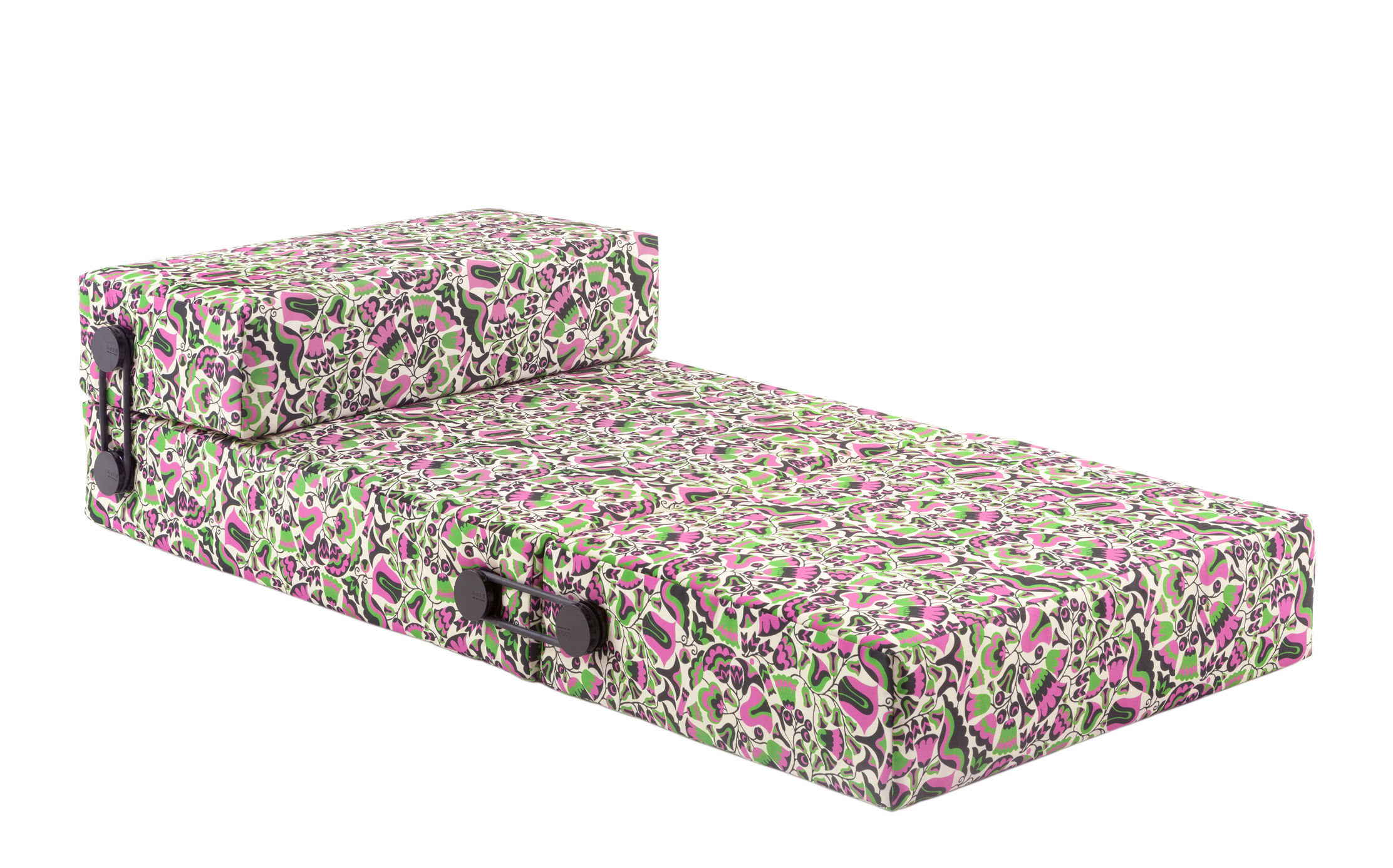 Chauffeuse convertible Trix La Double J Kartell Rose/Vert Made In