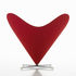 Miniatura Heart-Shaped Cone Chair - / Panton (1959) di Vitra