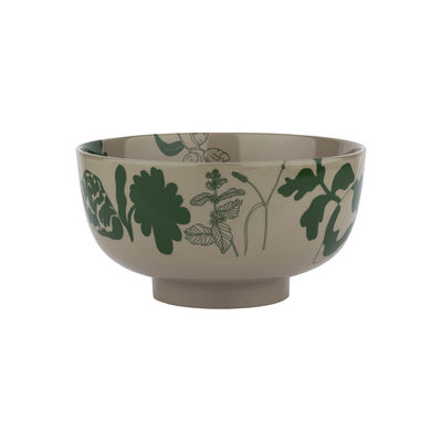 Marimekko - Saladier Bols en Céramique, Grès - Couleur Vert - 22.89 x 22.89 x 10.5 cm - Designer Mai