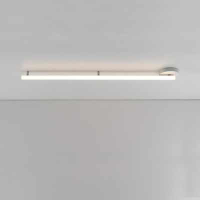 Illuminazione - Lampade da parete - Applique Alphabet of light Linear - / LED - L 120 cm / Bluetooth di Artemide - L 120 cm / bianco - Alluminio, Metacrilato