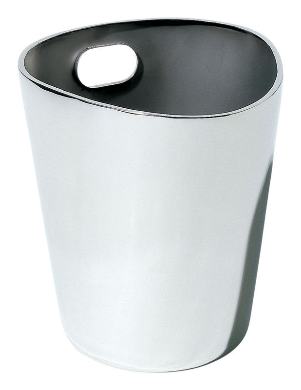 Tableware - Around wine - Bolly Wine cooler by Alessi - Steel - Stainless steel