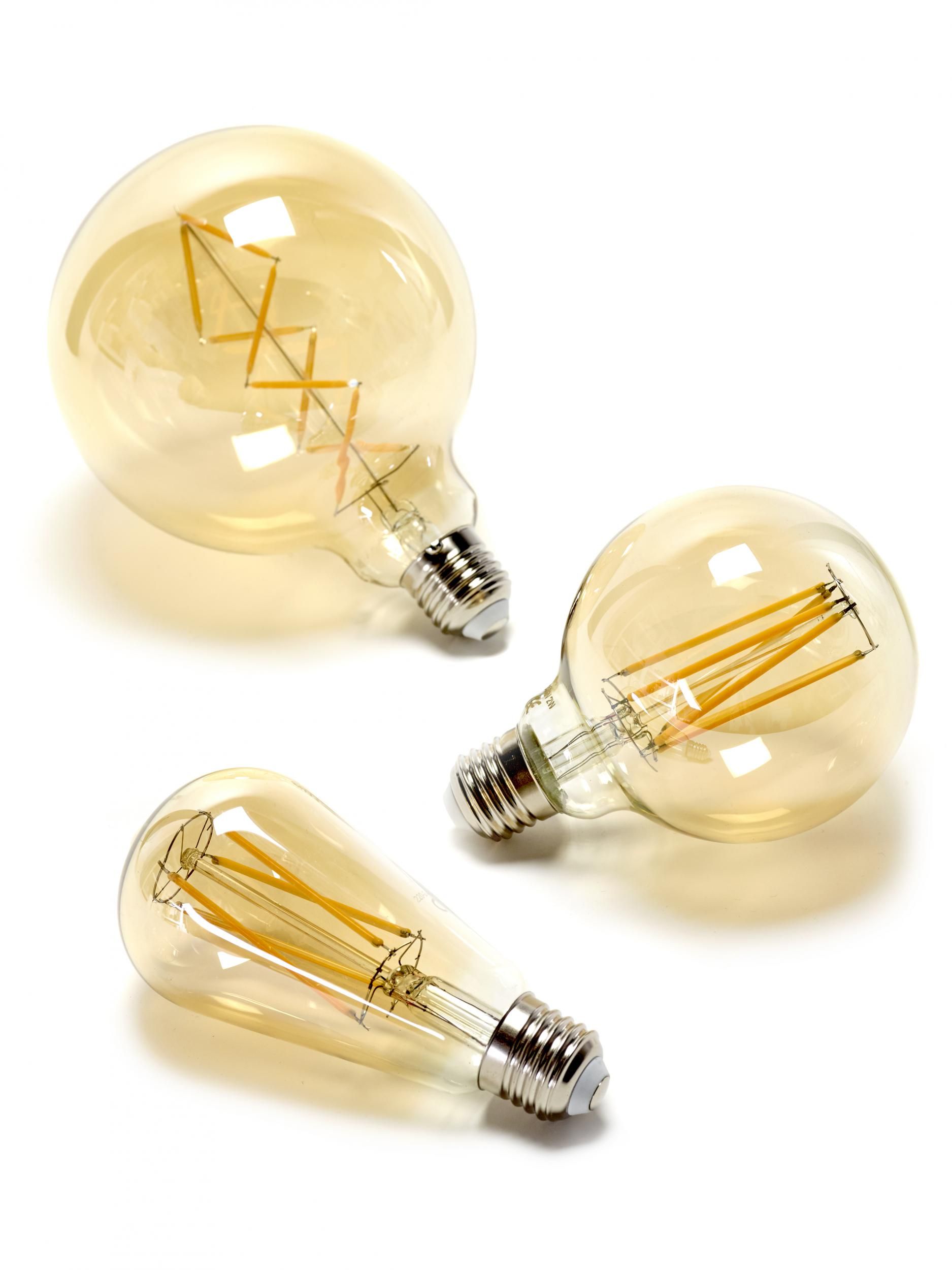 Ampoule LED filaments E27 Edison Serax Transparent Made In Design