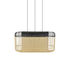 Bamboo Oval Pendant - / XL - 78 x 45 x H 40 cm by Forestier