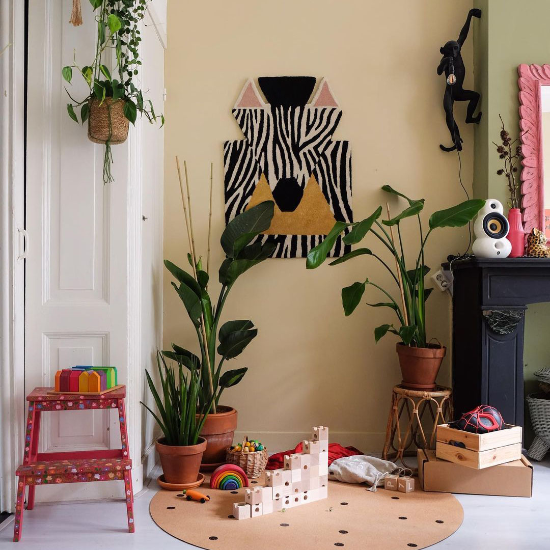 Tapis enfant Zebra EO