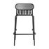 Week-End Bar stool - / Aluminium - H 80 cm by Petite Friture
