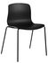 About a chair AAC16 Stacking chair - Plastic shell & metal legs by Hay