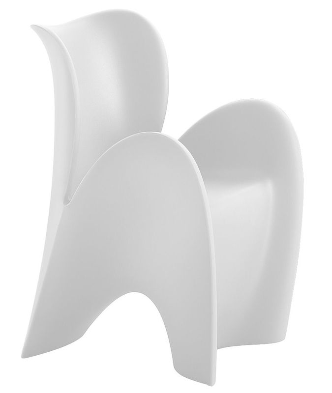 Furniture - Chairs - Lily Small Armchair plastic material white Plastic - MyYour - White - Plastic material